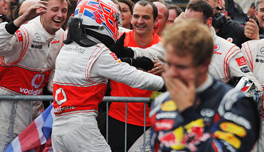Sebastian Vettel verlor den Kanada-GP gegen Jenson Button in der letzten Runde
