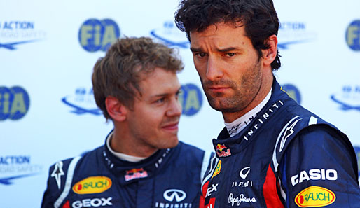 Mark Webber hatte Sebastian Vettel auf dem Nürburgring im Griff