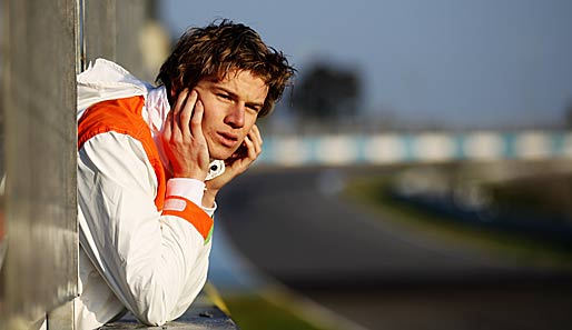 Nico Hülkenberg darf als Testfahrer von Force India derzeit bei den Rennen nur zusehen