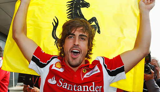 Fernando Alonso wird bei Ferrari als Nachfolger von Michael Schumacher gesehen