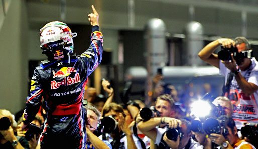 Sebastian Vettel konnte in der Saison 2011 bislang neun Siege feiern