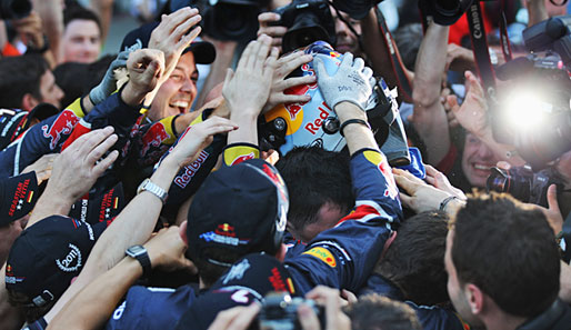 Sebastian Vettel startete von der Pole-Position aus in den Japan-GP