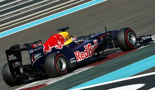 Jean-Eric Vergne hat im Red Bull die Testfahrten in Abu Dhabi klar dominiert