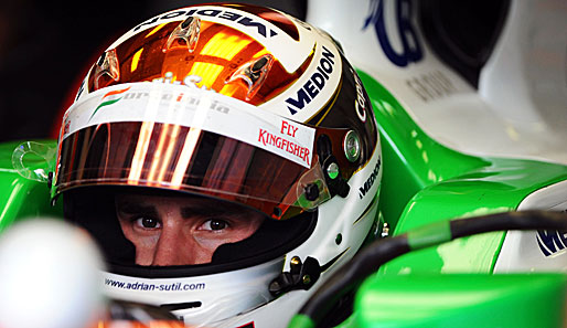Ex-Force-India-Pilot Adrian Sutil könnte in Zukunft bei Ferrari Felipe Massa beerben