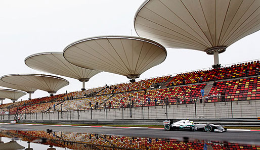 Nico Rosberg erfuhr im Qualifying in China die erste Pole-Position seiner Karriere