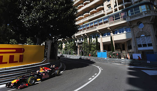 Sebastian Vettel gewann 2011 den Monaco-GP im Red Bull von der Pole-Position aus