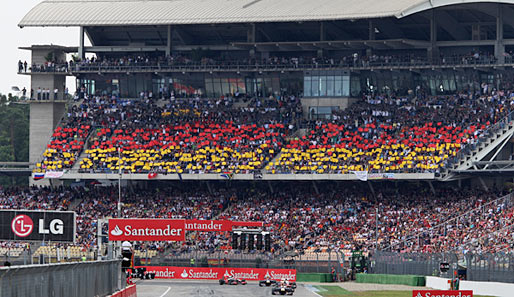 2010 startete Sebastian Vettel in Hockenheim von der Pole, aber Fernando Alonso gewann