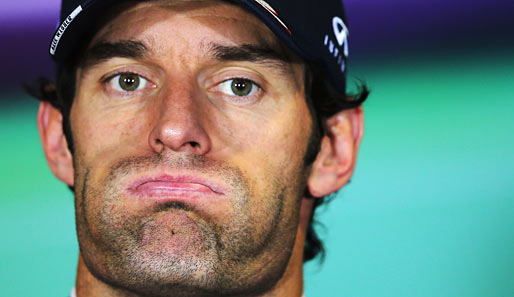 Etwas mehr Freude wäre angebracht: Mark Webber gewann den GP in Silverstone
