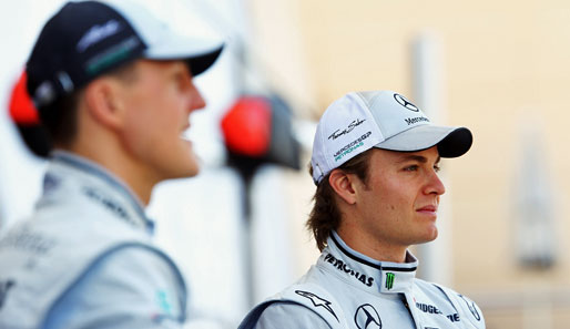 Nico Rosberg wünscht sich weiterhin mit Michael Schumacher in einem Team zu fahren
