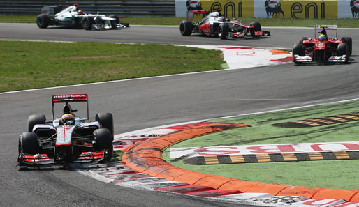 Lewis Hamilton hat den Italien-GP in Monza souverän gewonnen