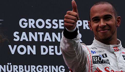 Lewis Hamilton: Letzter Sieger am Nürburgring im Jahr 2011