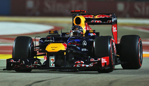 Sebastian Vettel sicherte sich in Singapur den zweiten Saisonsieg