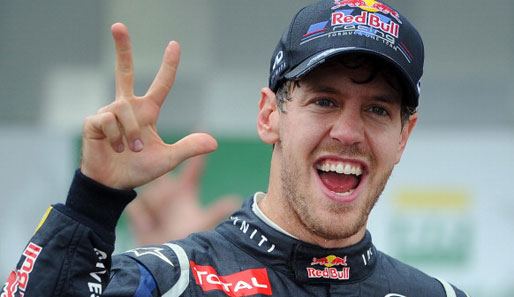 Zu früh gefreut? Sebastian Vettel soll in Brasilien ein unerlaubtes Überholmanöver getätigt haben