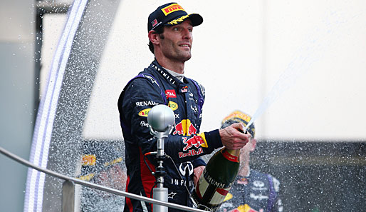 War nicht erfreut über das Überholmanöver von Sebastian Vettel: Mark Webber