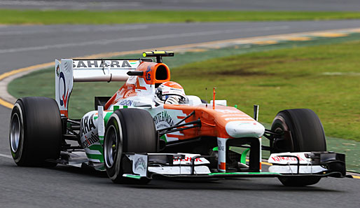 Nach einem Jahr Grand-Prix-Pause kehrte Sutil in Australien in den Formel-1-Zirkus zurück