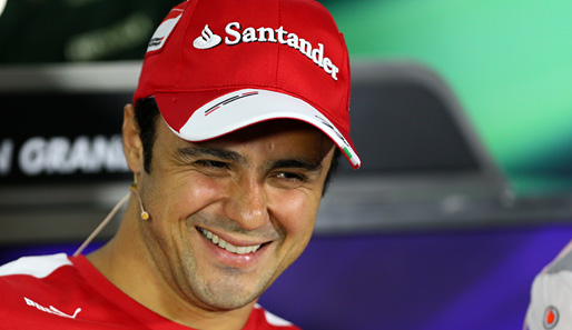 Schon bei der Pressekonferenz zum Bahrain-Auftakt hatte Felipe Massa beste Laune
