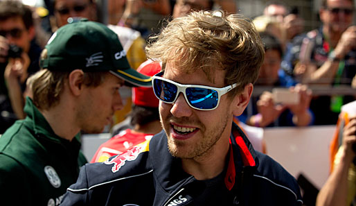 Sebastian Vettel hatte in China große Probleme mit den weichen Mischungen in den Kurven