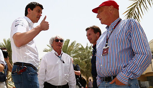 Toto Wolff (l.) und Niki Lauda wollen Mercedes in eine erfolgreiche Zukunft führen