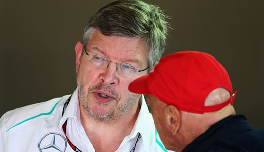 Ross Brawn und Niki Lauda bauen offenbar auf eine Erlaubnis der FIA