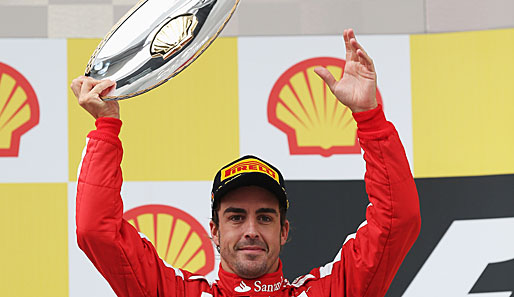 Fernando Alonso ist bei Ferrari die klare Nummer eins vor Felipe Massa