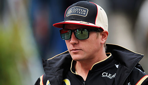 Kimi Räikkönens Vertrag bei Lotus läuft am Ende der Saison aus