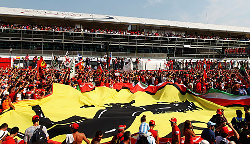 Die Ferrari-Fans werden in Monza wieder komplett am Rad drehen