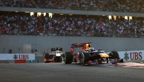 Fährt Sebastian Vettel (r.) auch in Abu Dhabi auf die Pole?