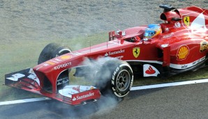 Fernando Alonso drehte sich im Freitagstraining. Bleibt das sein einziger Fehler?