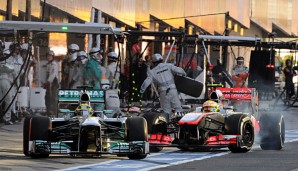 Nico Rosberg hat sich über das Verhalten von Sergio Perez beim Japan-GP echauffiert