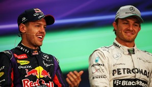 Sebastian Vettel sieht nach dem Gespräch mit Nico Rosberg keinen Grund zur Aufregung