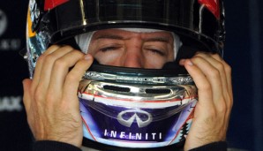 Sebastian Vettel kam im Red Bull im Auftakttraining nicht an den Mercedes vorbei