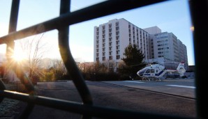 Michael Schumacher wird in der Universitätklinik von Grenoble behandelt