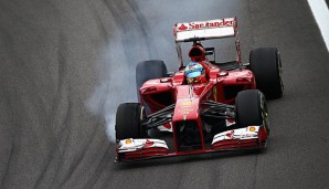 Letzte Saison hieß Alonsos Auto: Ferrari F138