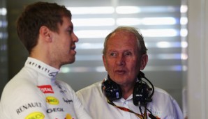 Unzufrieden: Der Start für Red Bull um Sebastian Vettel und Helmut Marko verlief enttäuschend