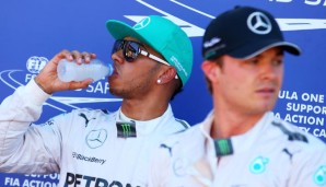 Lewis Hamilton hatte nach dem Qualifying in Monte Carlo keine Lust mit Nico Rosberg zu sprechen
