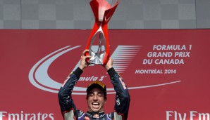 Daniel Ricciardo hat in Kanada seinen ersten GP-Sieg gefeiert