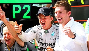 Nico Rosberg führt aktuell die Gesamtwertung der Formel 1 an