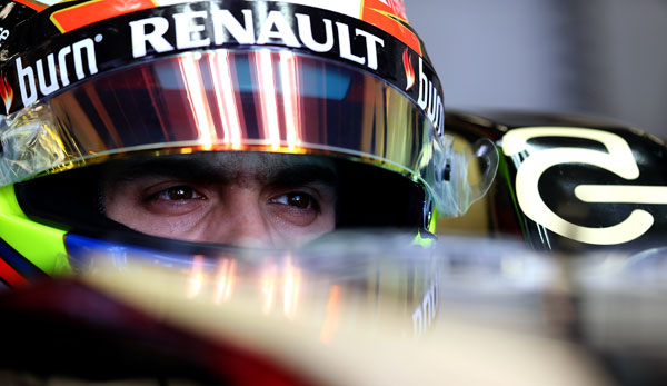 Pastor Maldonado wird auch in der kommenden Saison im Cockpit von Lotus sitzen