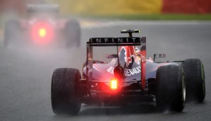 Die RB10 von Vettel und Ricciardo sind in Spa mit den kleinstmöglichen Heckflügeln ausgestattet