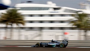 Lewis Hamilton war auch im ersten Training beim Saisonabschluss wieder der Schnellste