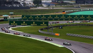 Der Brasilien-GP ist das vorletzte Rennen der Saison 2014/15