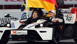 Sebastian Vettel (l.) soll bei Ferrari eine neue Ära nach Michael Schumacher einläuten