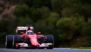 Kimi Räikkönen war zum Abschluss der Testtage in Jerez der schnellste Mann