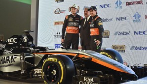 Nico Hülkenberg darf seinen neuen Force India endlich auf der Strecke testen