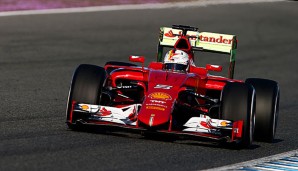 Sebastian Vettel mahnt auch nach den starken Testzeiten zur Bodenständigkeit