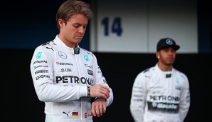 Nico Rosberg und Lewis Hamilton haben sich allen Anschein nach nicht mehr viel zu sagen