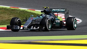 Zusammen mit seinem Teamkollegen Hamilton führte Rosberg die Trainingsessions in Spanien an