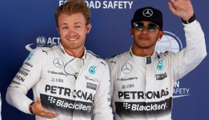Nico Rosberg startet in Barcelona erstmals in der Saison 2015 vor Lewis Hamilton