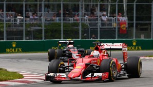 Sebastian Vettel raste von Platz 18 startend auf den fünften Rang