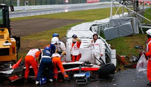 Bianchi überlebte den Crash in Suzuka nicht